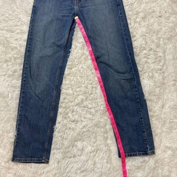 Levis 505 Jeans Mens 30x32 Straight Leg Blue Denim - Picture 8 of 10